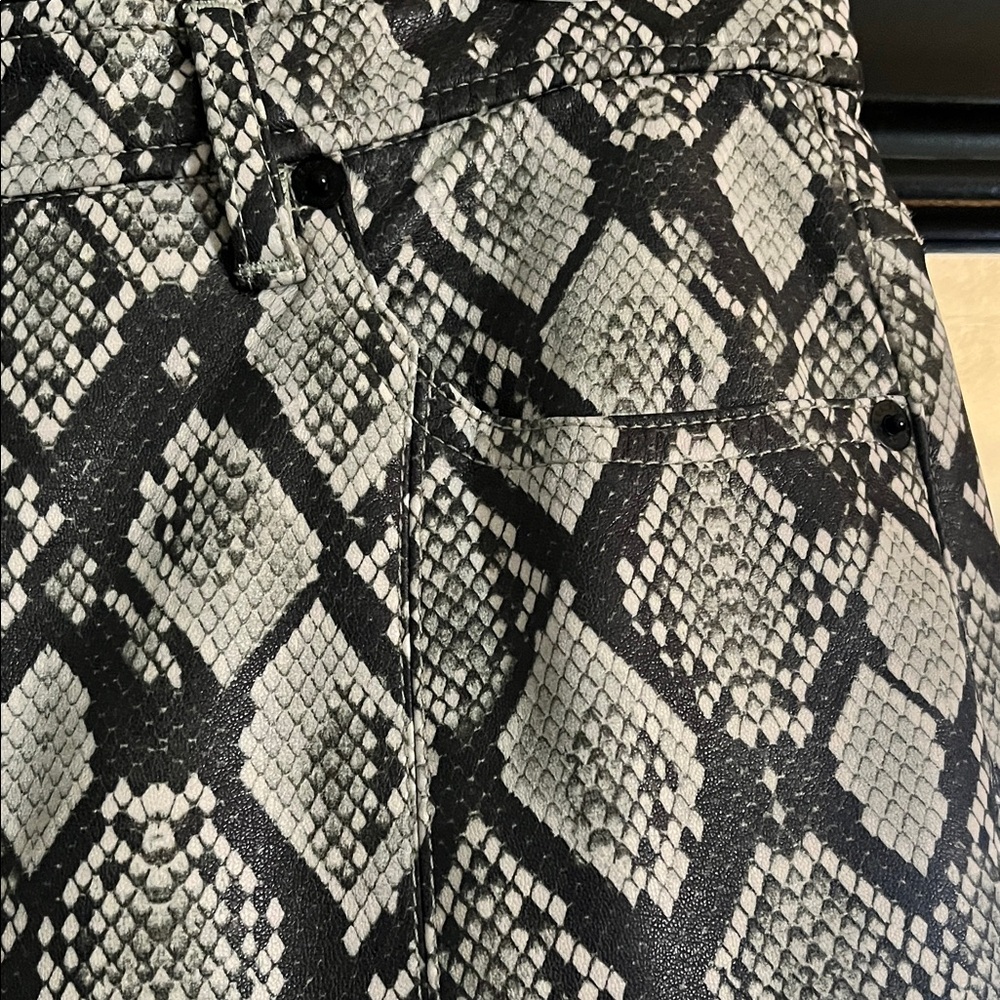 Free People We The Free Snake Print Pencil Skirt - Picture 3 of 5